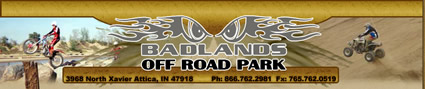 Click here to visit the  Badlands Offroad Park Website